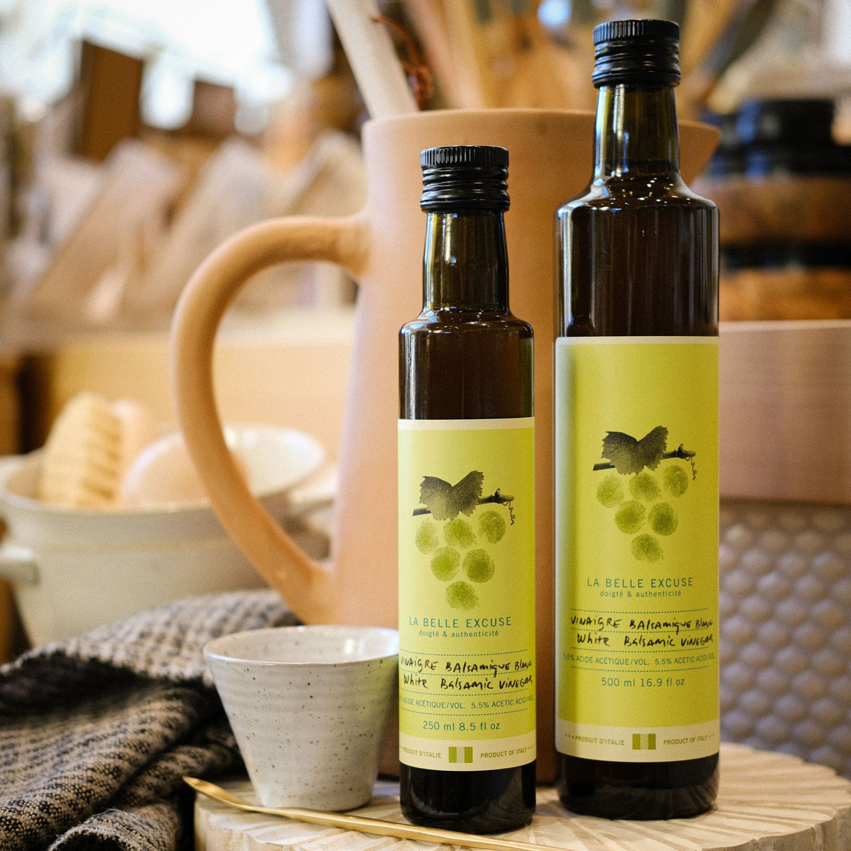 Vinaigre balsamique blanc 250 ml - La Belle Excuse