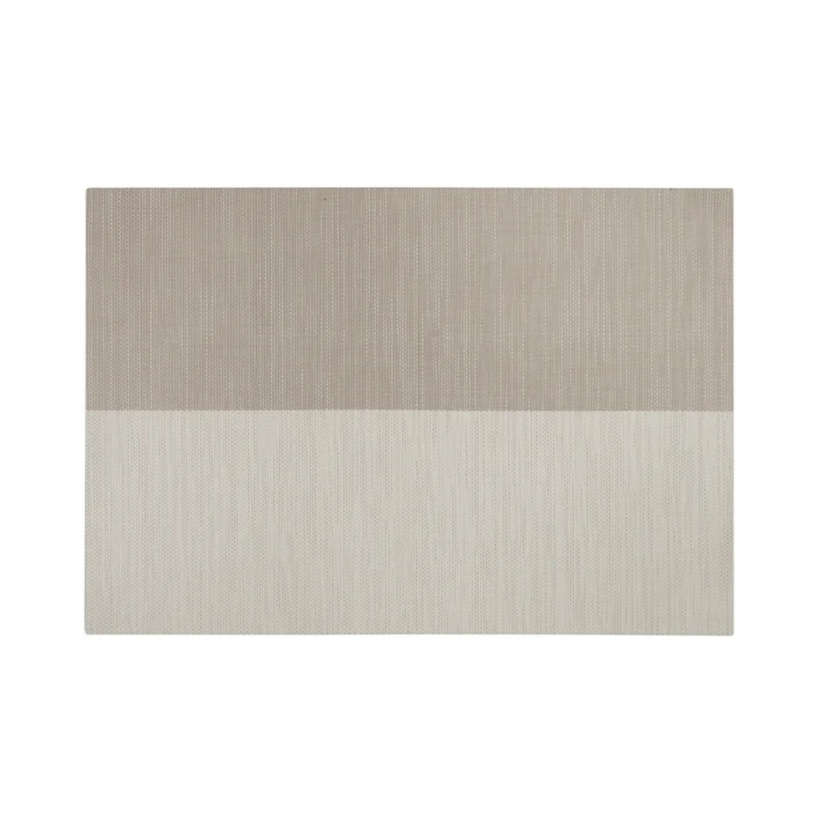 Napperon en vinyle lin et blanc