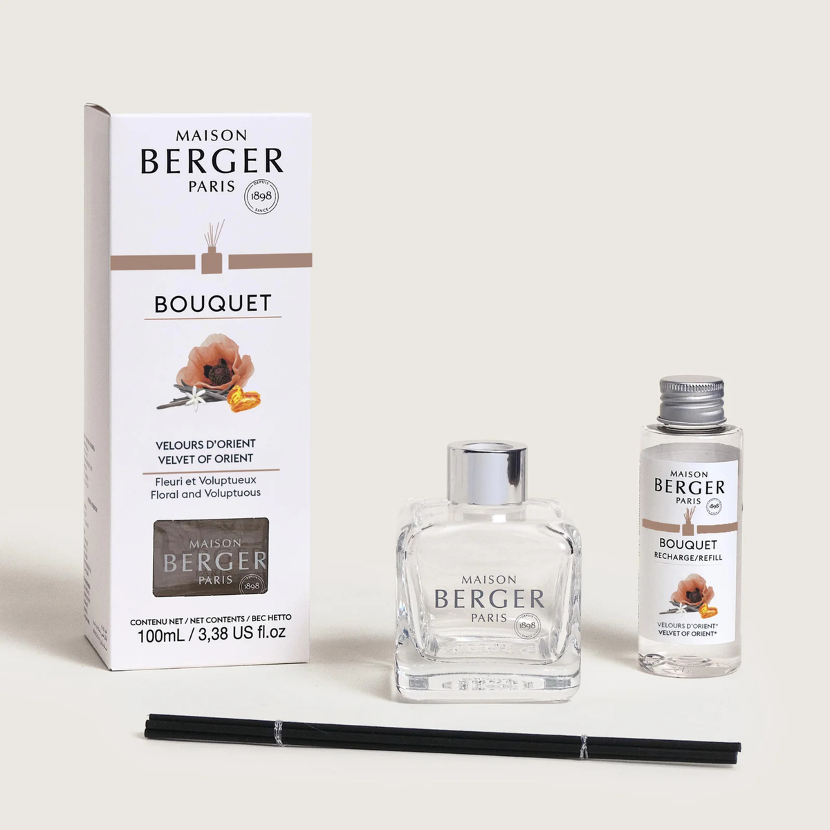 Bouquet parfumé Velours d'Orient 100 ml - Maison Berger