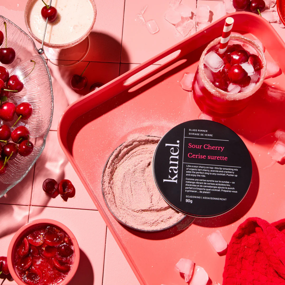 Givrage de verre Cerise surette 90 g - Kanel