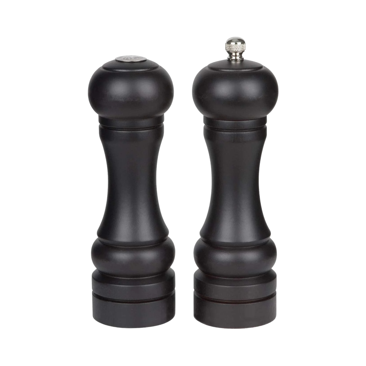 Ensemble de moulins à sel et poivre Seville noir 15 cm - Trudeau