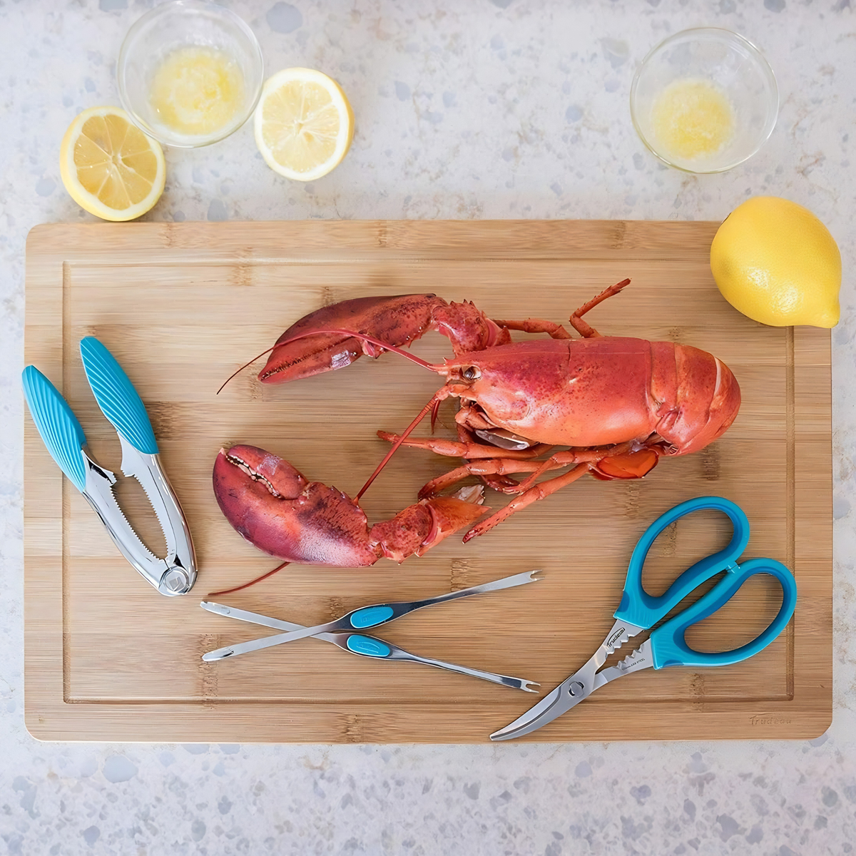 Ensemble de 2 pics pour fruits de mer - Trudeau