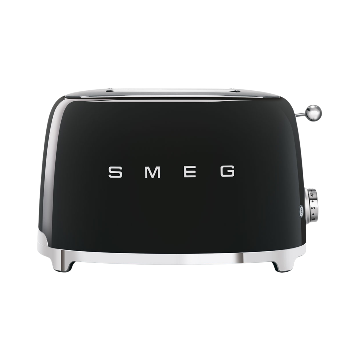 Grille-pain Deluxe 2 tranches Noir - Smeg