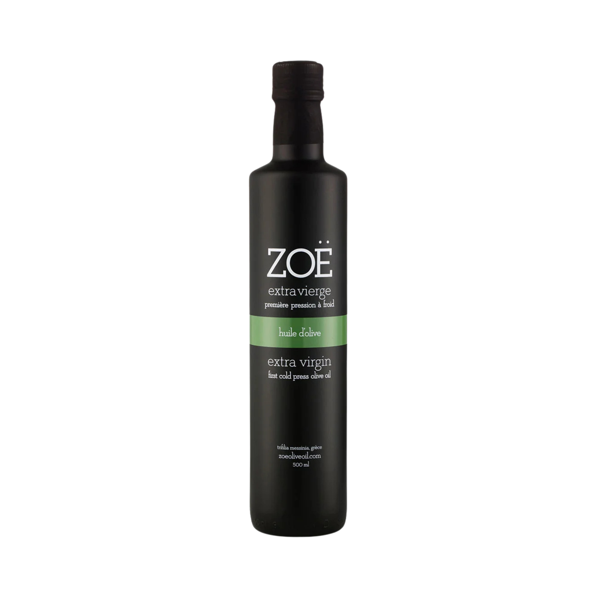 Huile d'olive extra vierge 500 ml - Zoë