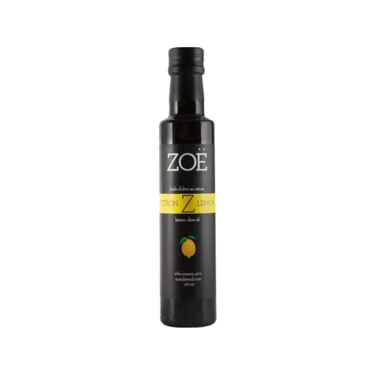 Huile d’olive infusée au citron 250 ml - Zoë