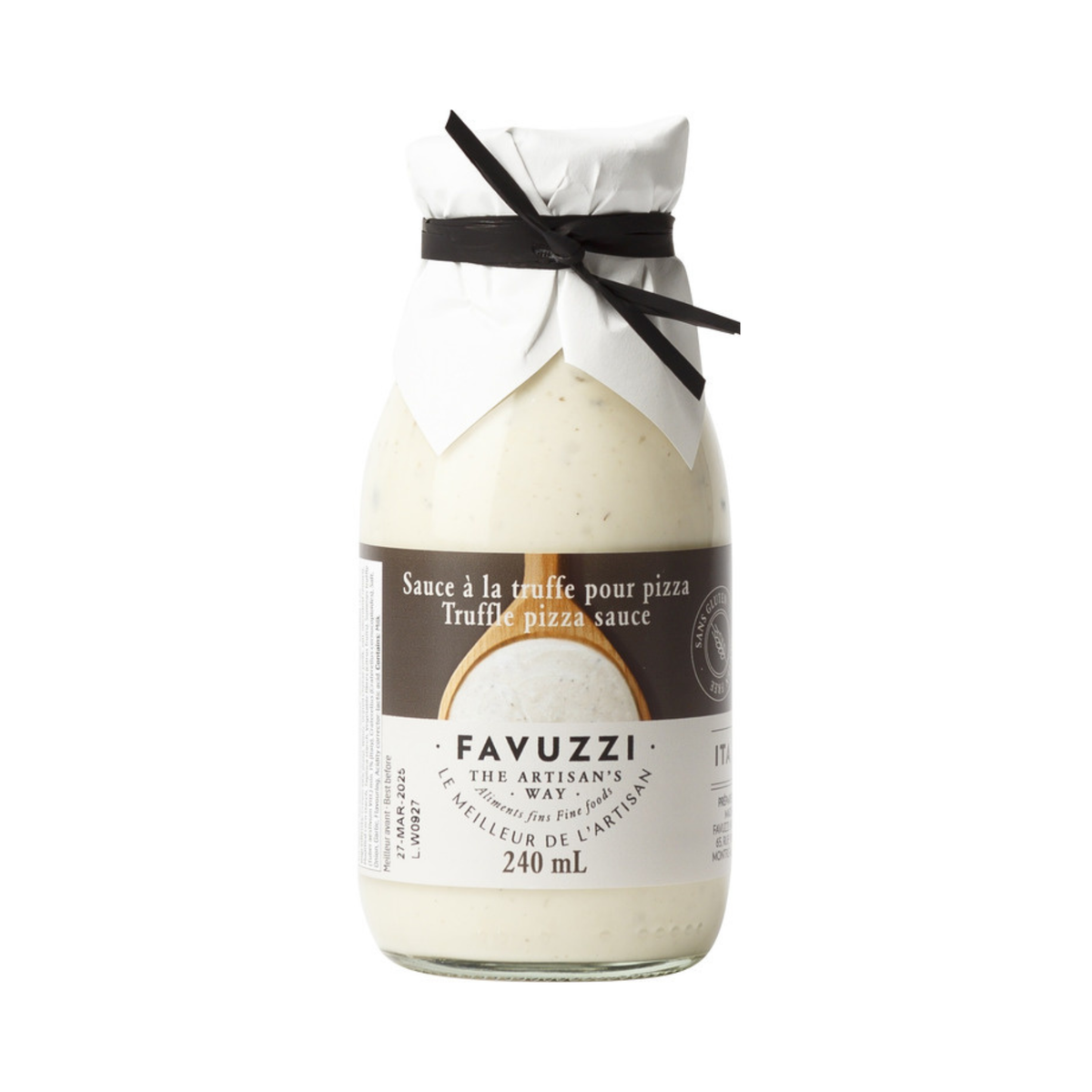 Sauce à pizza à la truffe 240 ml - Favuzzi 