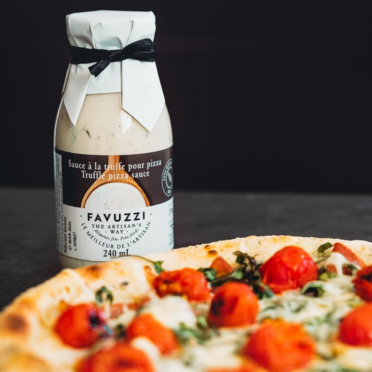 Sauce à pizza à la truffe 240 ml - Favuzzi 