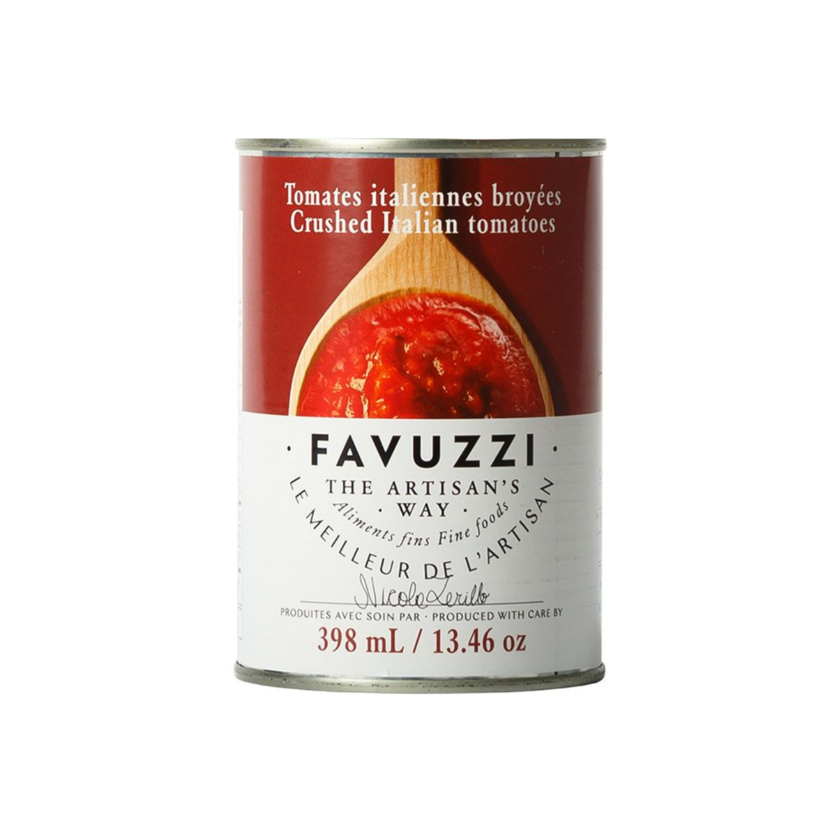 Tomates italiennes broyées 398 ml - Favuzzi 