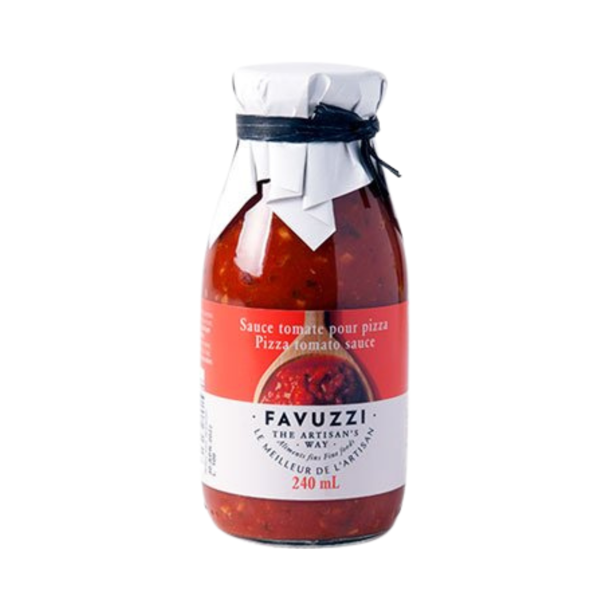 Sauce tomate à pizza 240 ml -  Favuzzi 