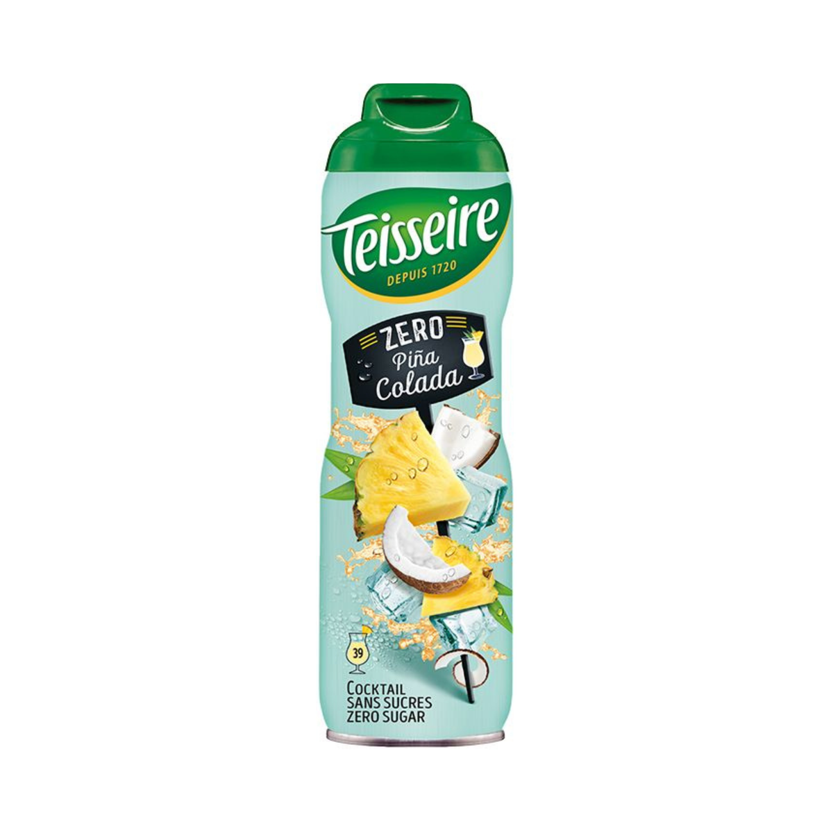 Sirop sans sucre Cocktail piña colada 600 ml - Teisseire