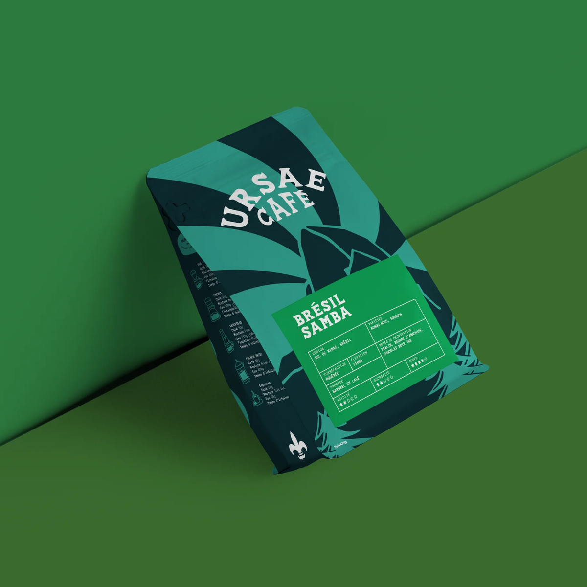 Brazil Samba Whole Bean Coffee 2 lbs - Ursae