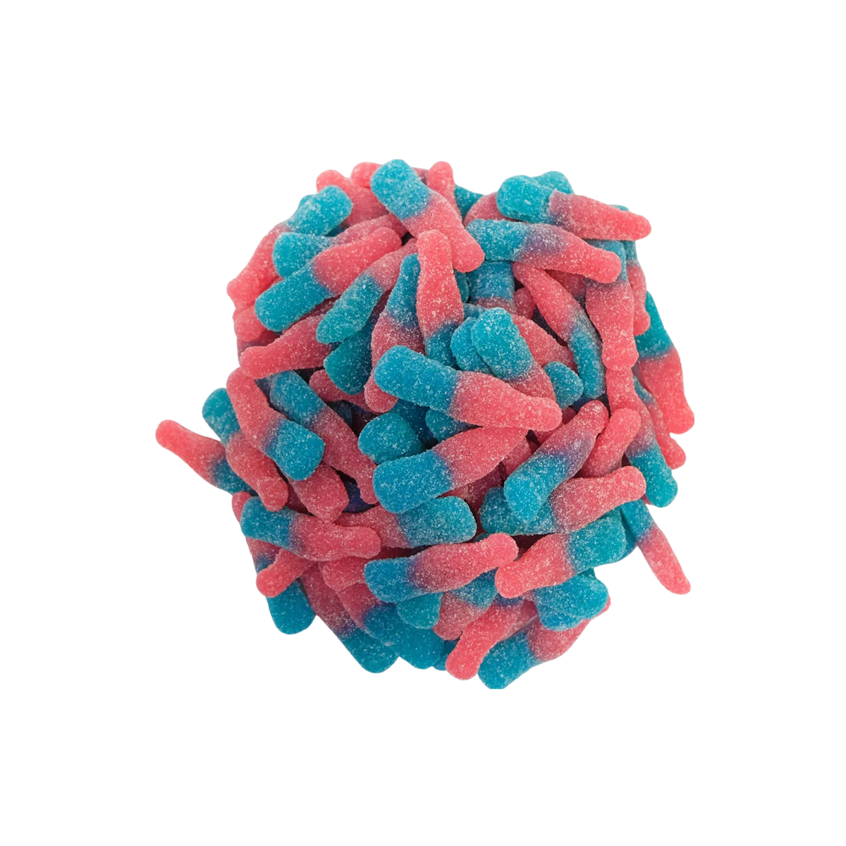 Sour Bubble Gum Bottle Gummies 1 kg - Huer