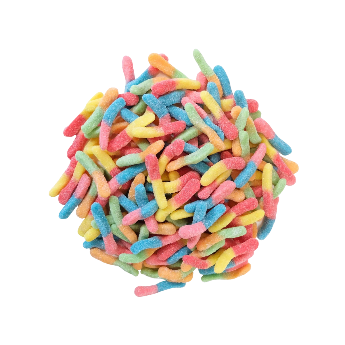Bonbons Vers néons sûrs 1 kg - Huer