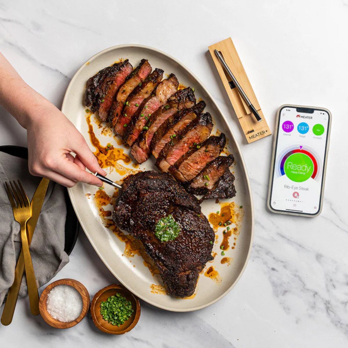 Thermomètre intelligent sans fil MEATER Plus MEATER