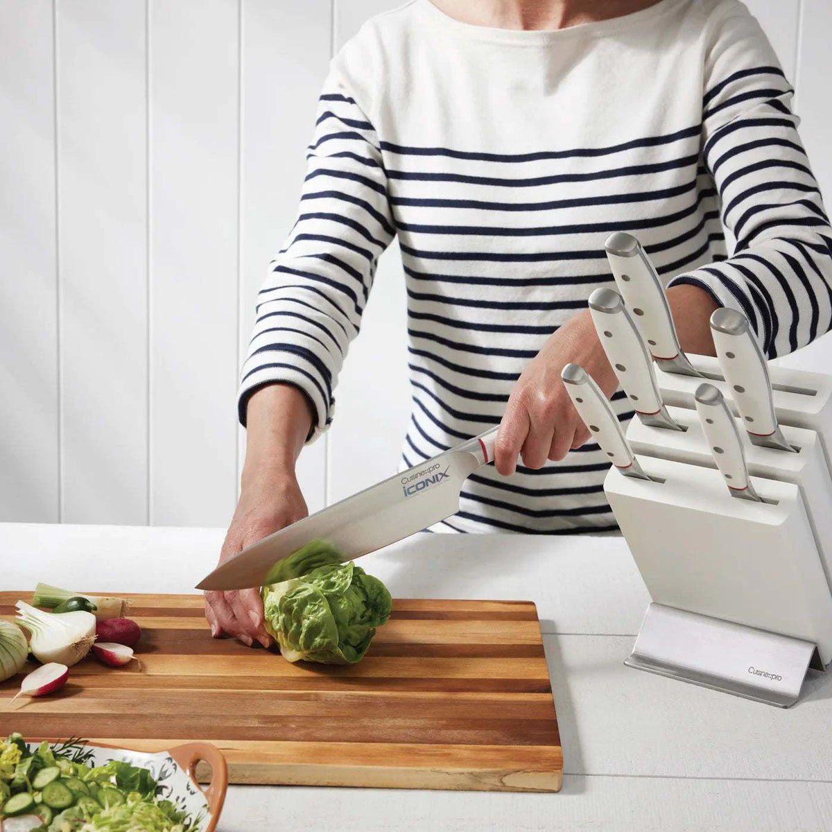 Bloc à couteaux 7 pièces Straub iconiX™ - Cuisine::pro® - Eugène Allard