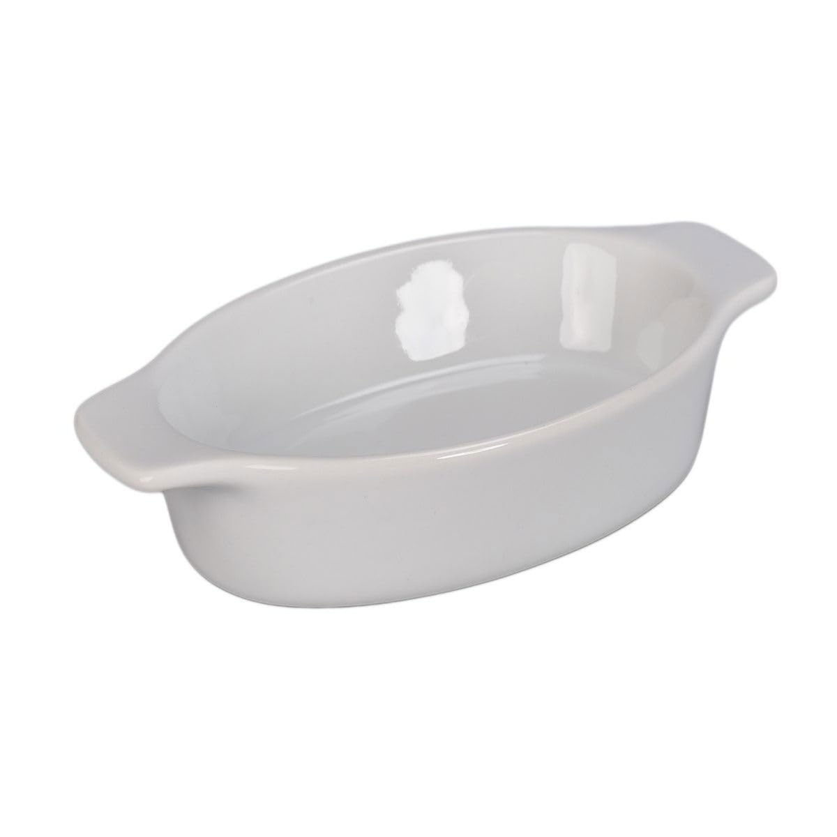 Plat à gratin en porcelaine avec poignées 26 cm – BIA