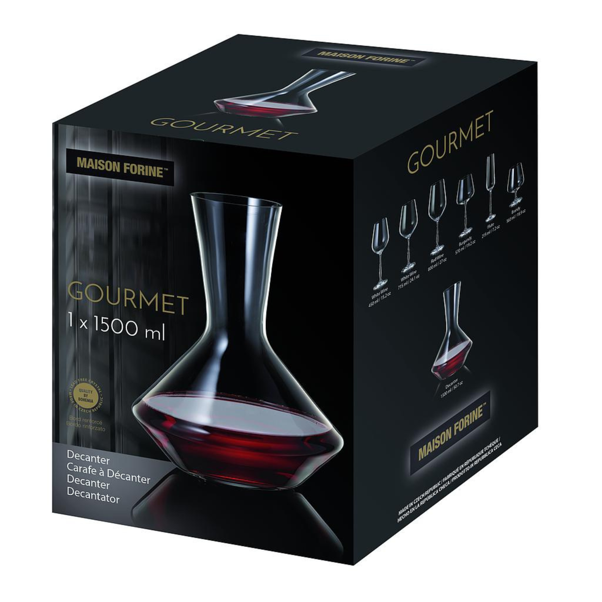 Carafe à décanter Gourmet 1,5 L – Maison Forine