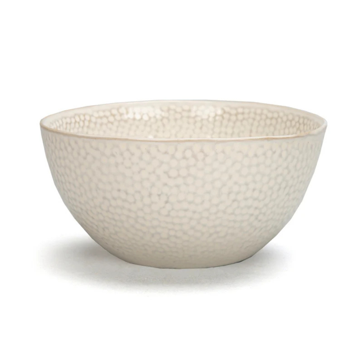Bol à céréales en grès blanc Truffles 15 cm – BIA
