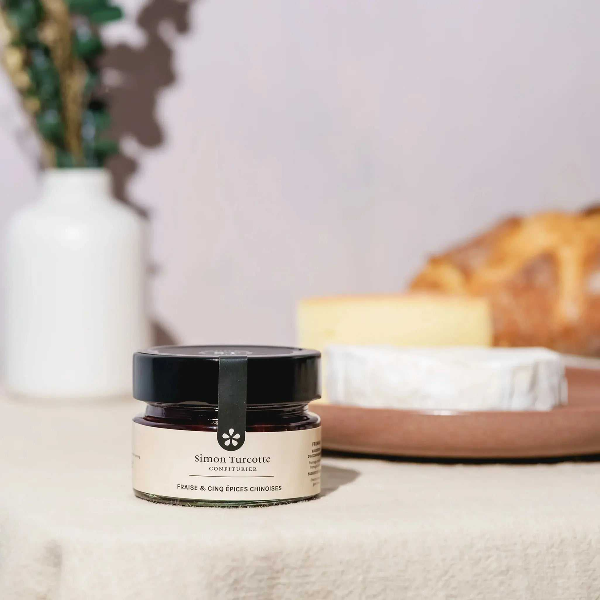Confiture à fromage fraise et 5 épices chinoises 125 ml pour accompagner fromages