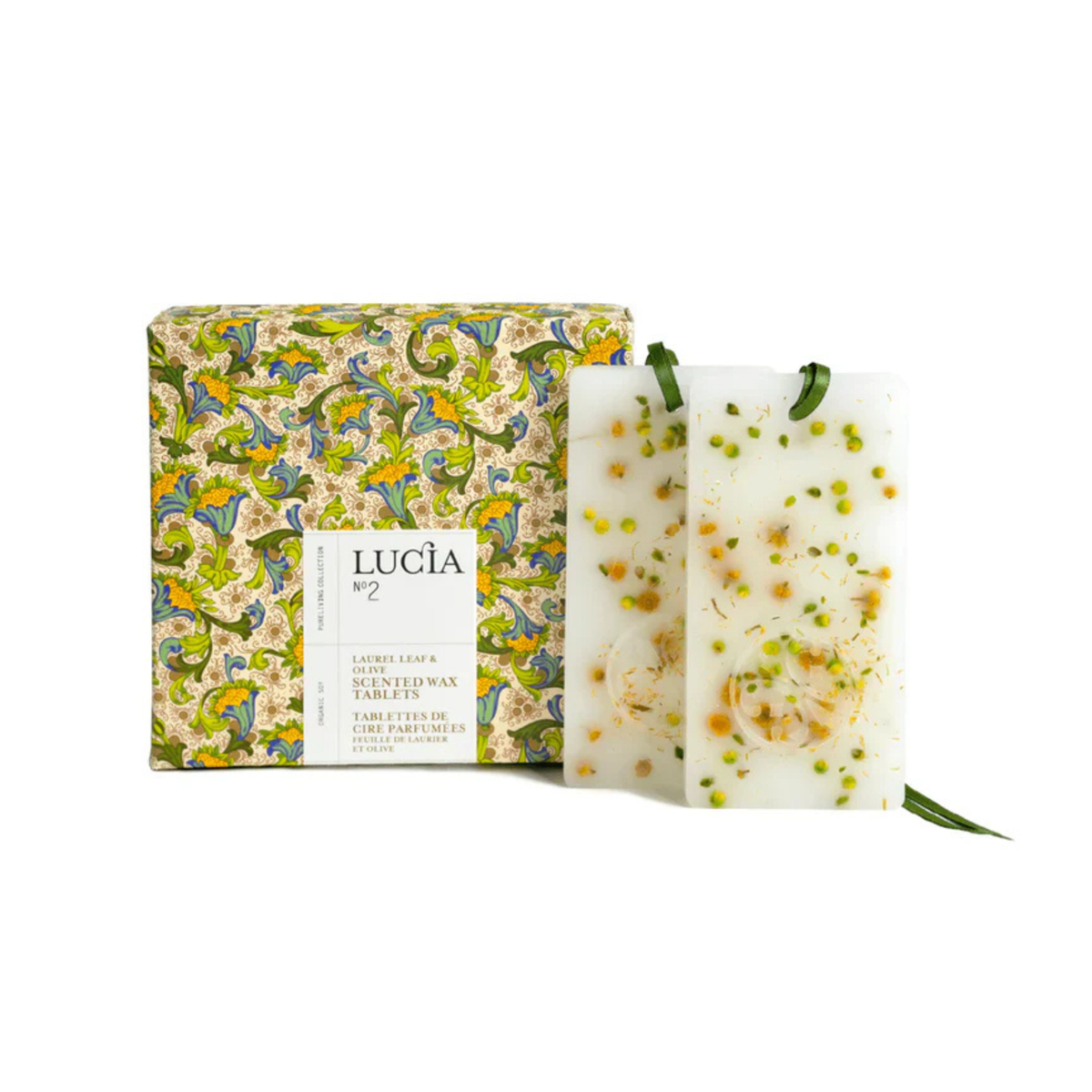 Tablettes de cire parfumée Lucia N°2 vue complète