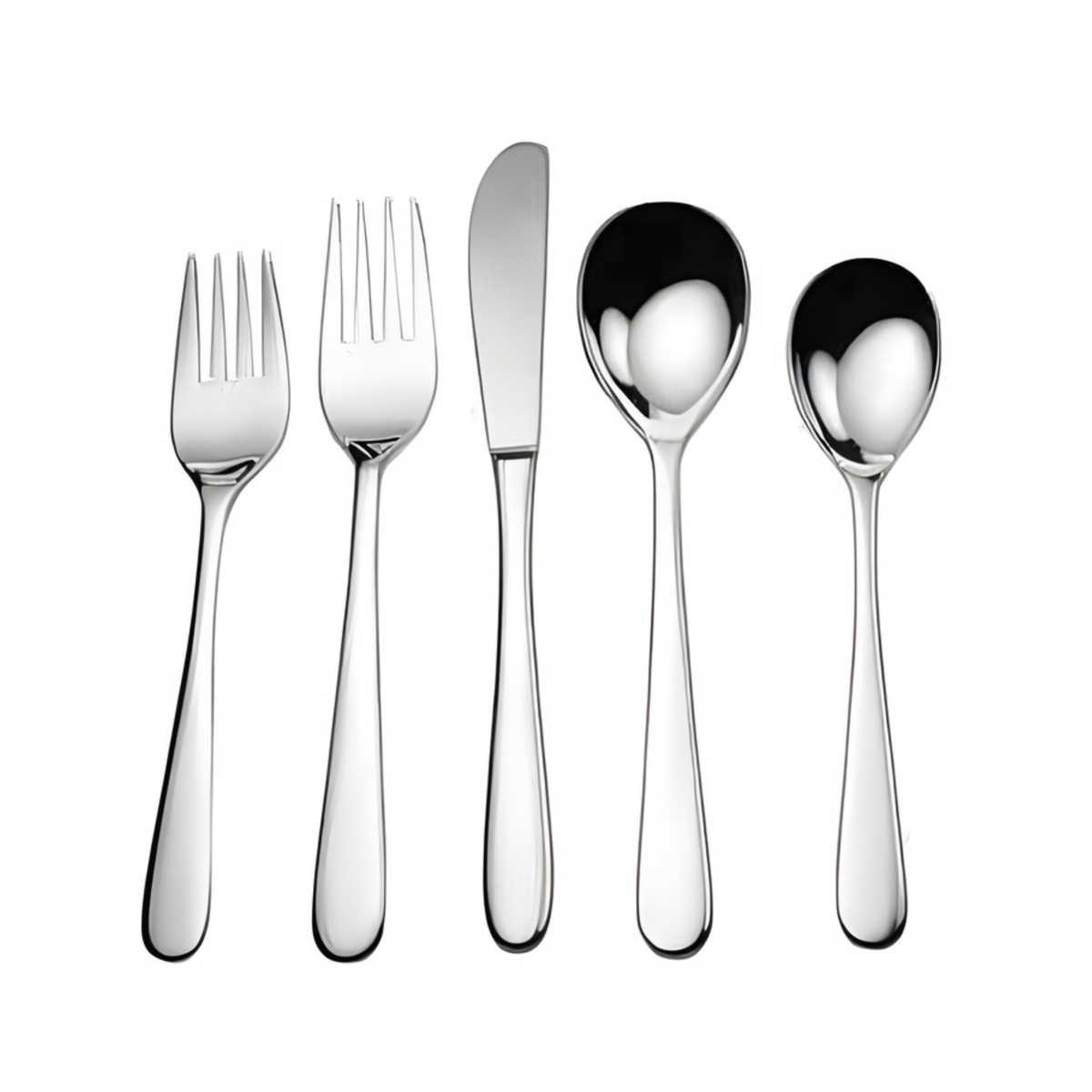 ensemble d’ustensiles inox vue complète contempra
