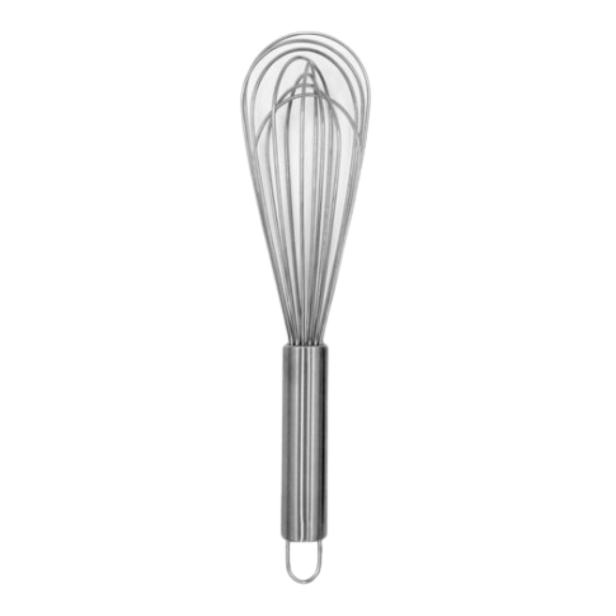 Fouet ballon en acier inoxydable 27 cm avec manche ergonomique et boucle de suspension
