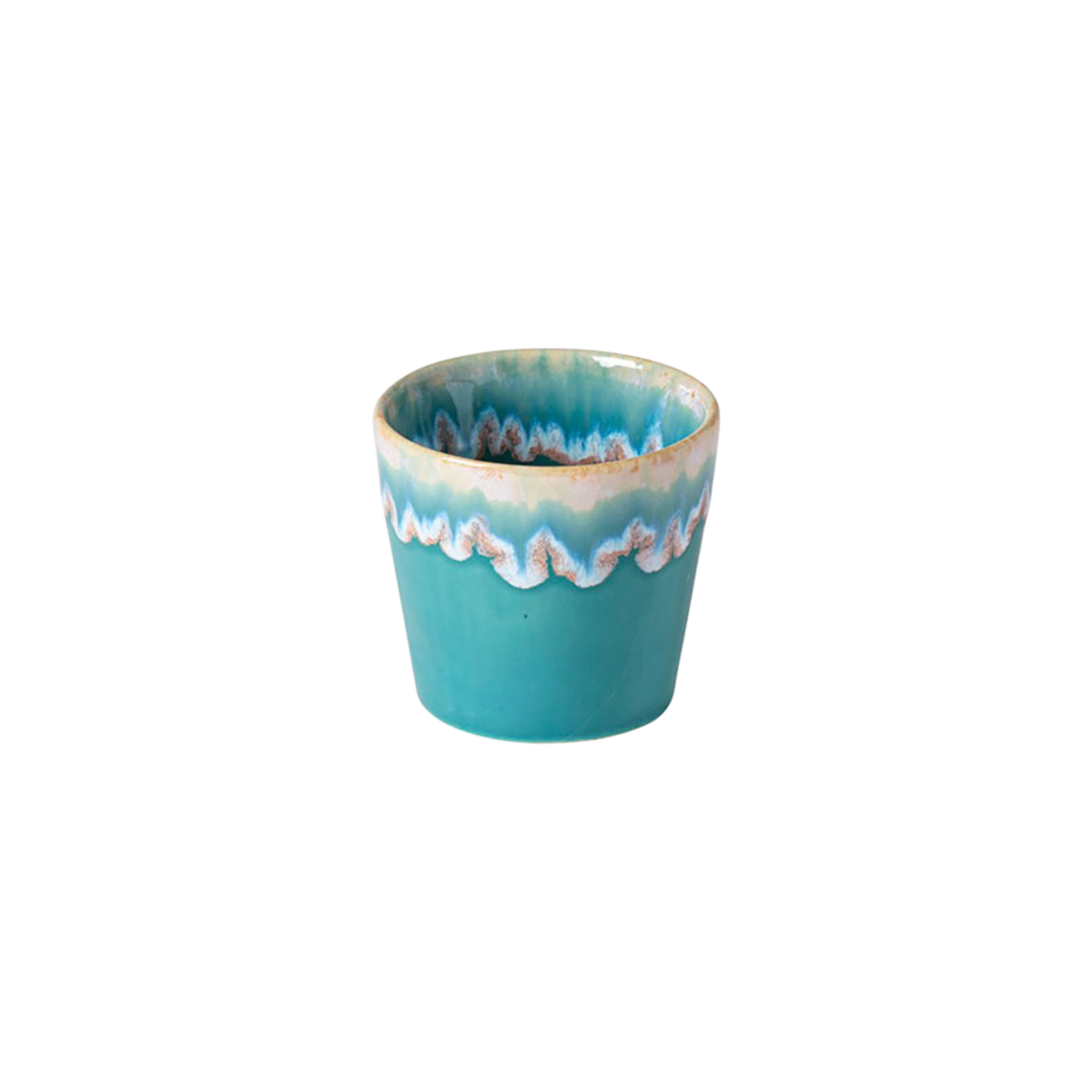 Tasse à espresso en grès Grespresso turquoise 90 ml – Costa Nova