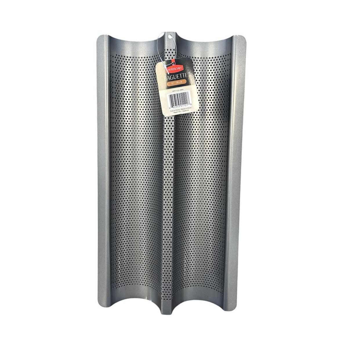 Perforated baguette tray 38 cm – Le Pâtichef