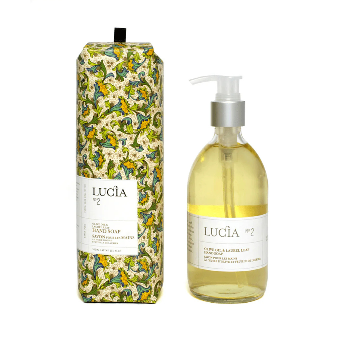 Savon mains Lucia N°2 300 ml vue complète
