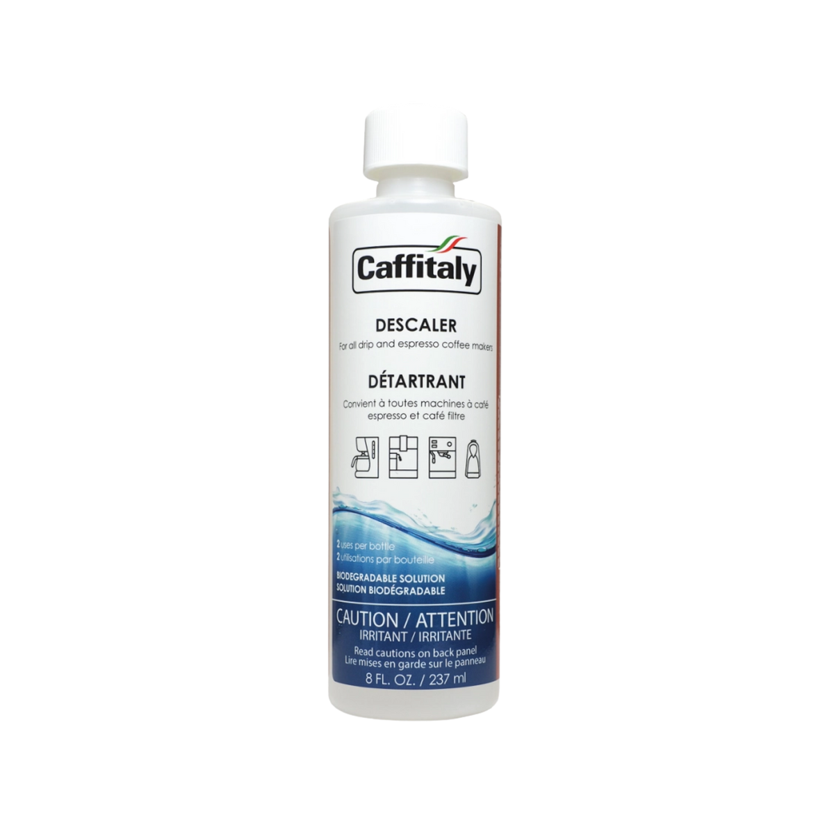 Détartrant pour machine à café biodégradable 237 ml - Caffitaly