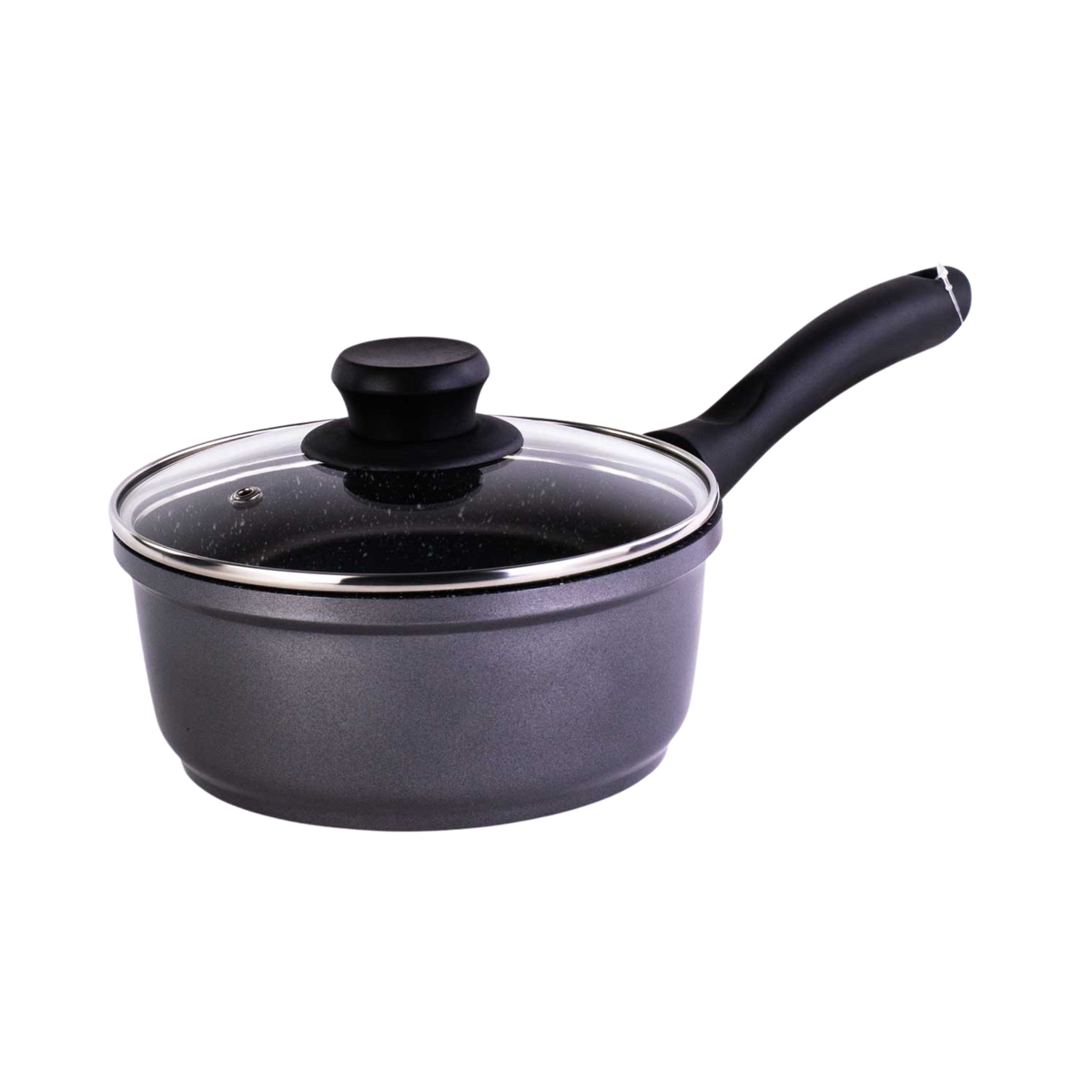 Casserole antiadhésive en aluminium avec couvercle Tough Pan 1,8 L – Strauss