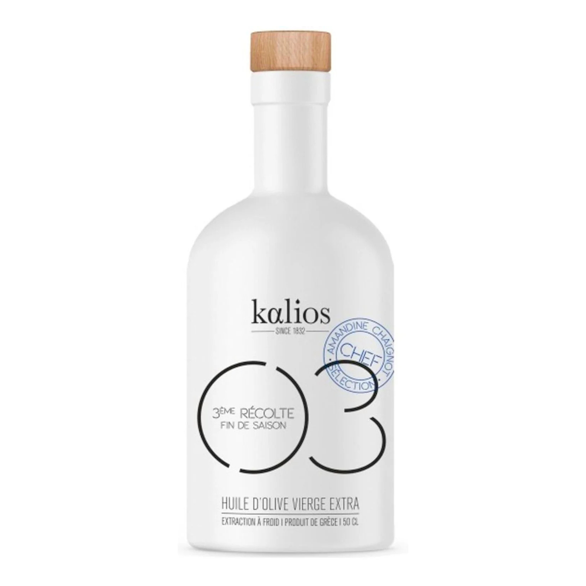 huile d’olive extra vierge Kalios 03 bouteille 500 ml