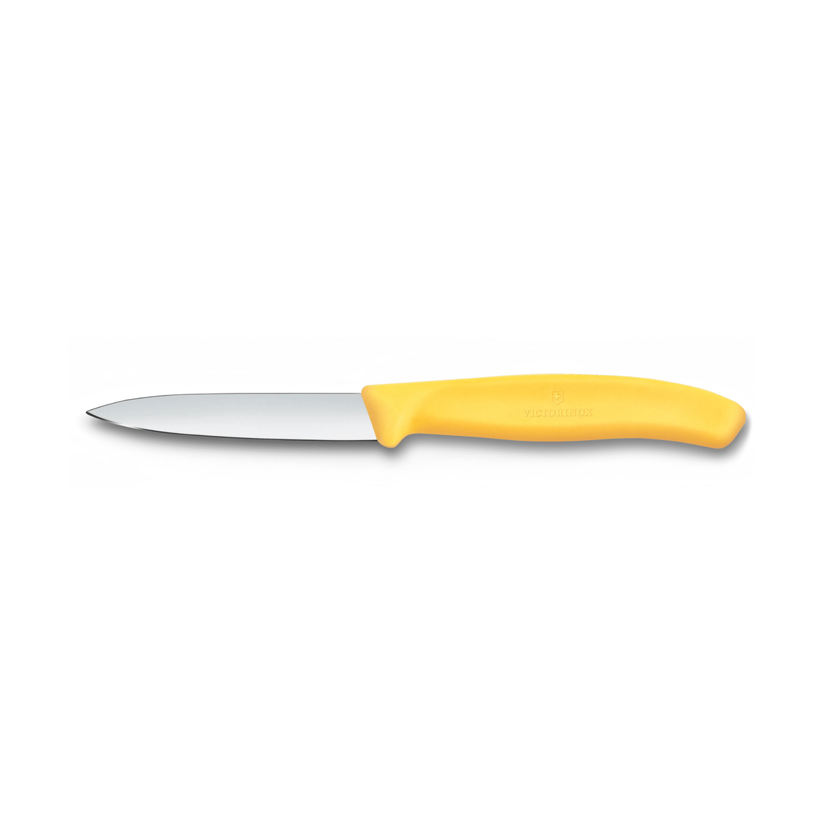 Couteau d’office à lame droite Swiss Classic jaune 8 cm – Victorinox
