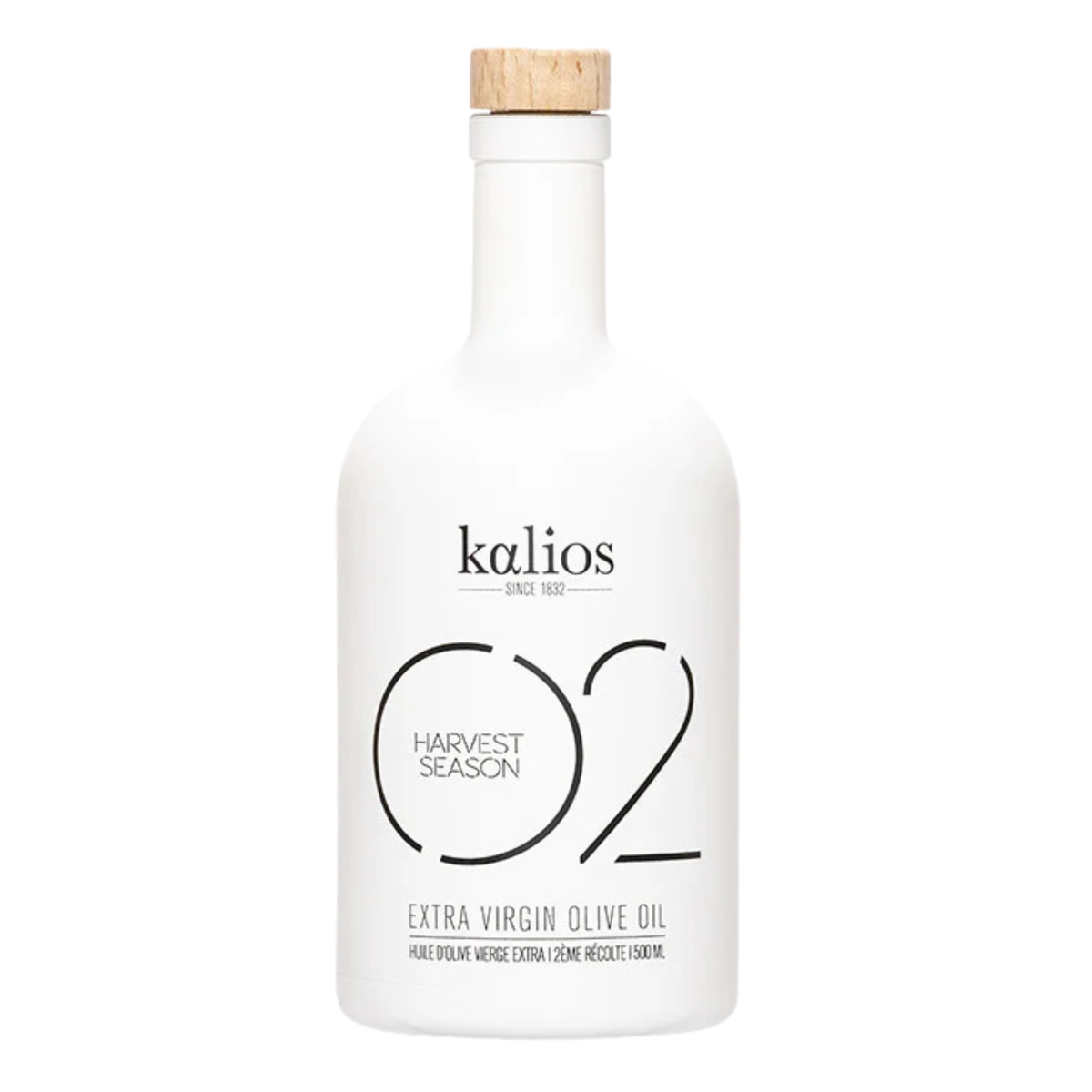 huile d’olive extra vierge Kalios 02 bouteille 500 ml