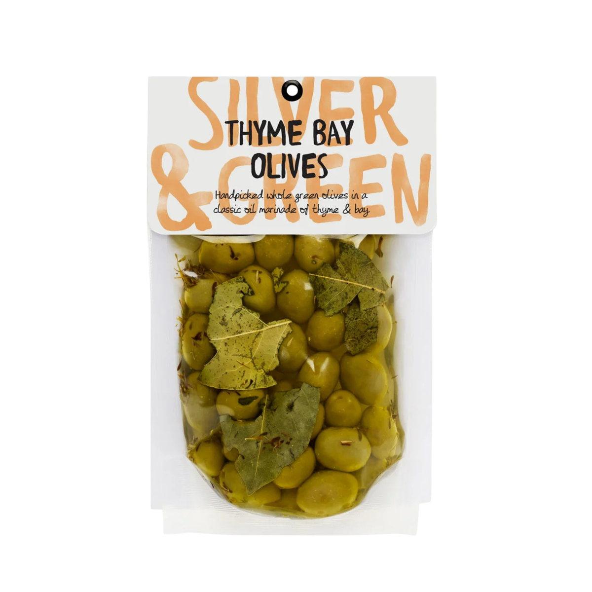 olives vertes thym et laurier Silver & Green