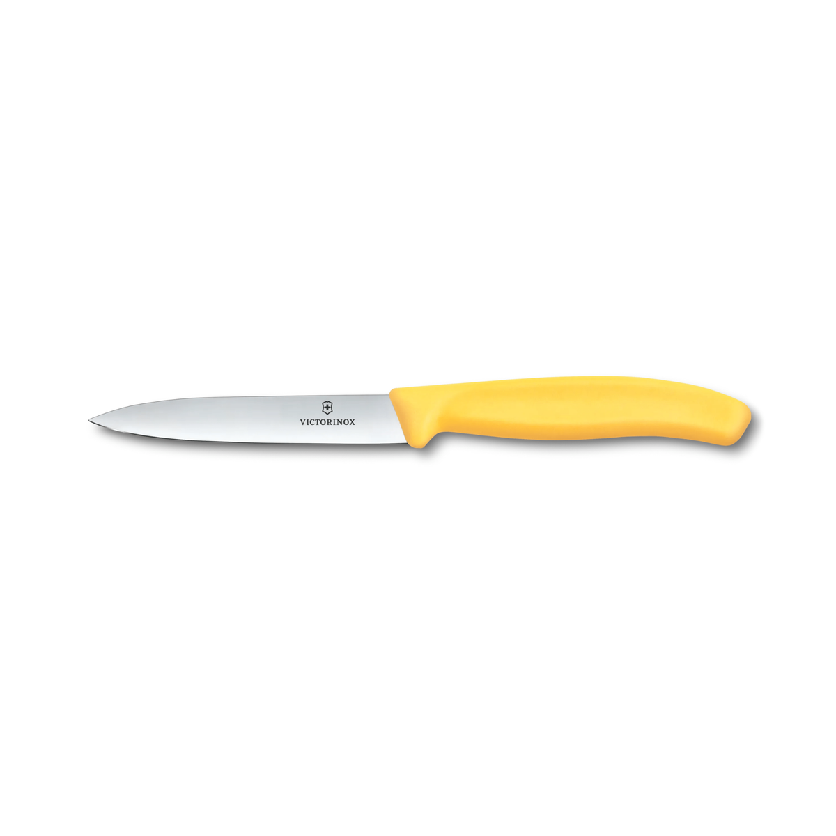 Couteau d’office acier inoxydable Swiss Classic jaune 10 cm – Victorinox