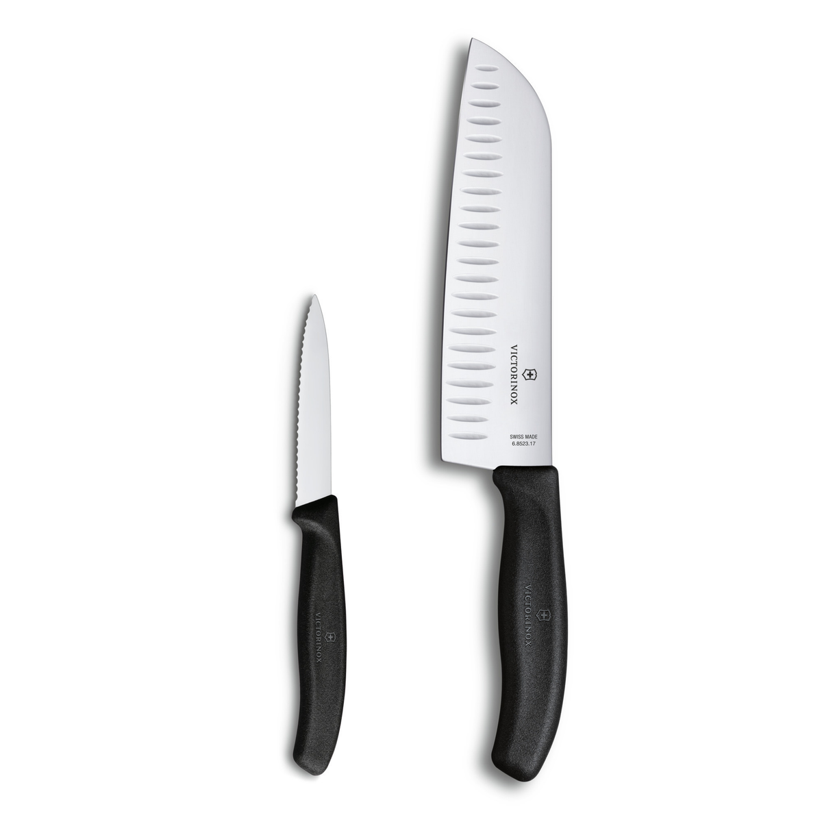 Ensemble de couteaux d’office et santoku Swiss Classic 2 pièces 17 cm – Victorinox