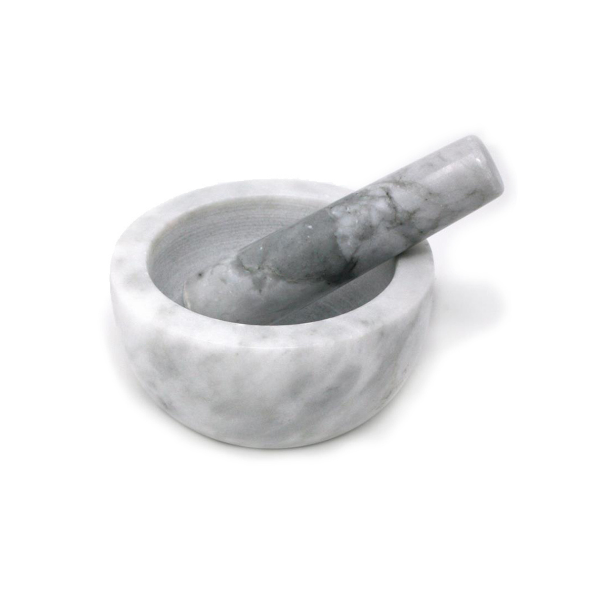 Marble Mortar and Pestle 12 cm – Natural Living