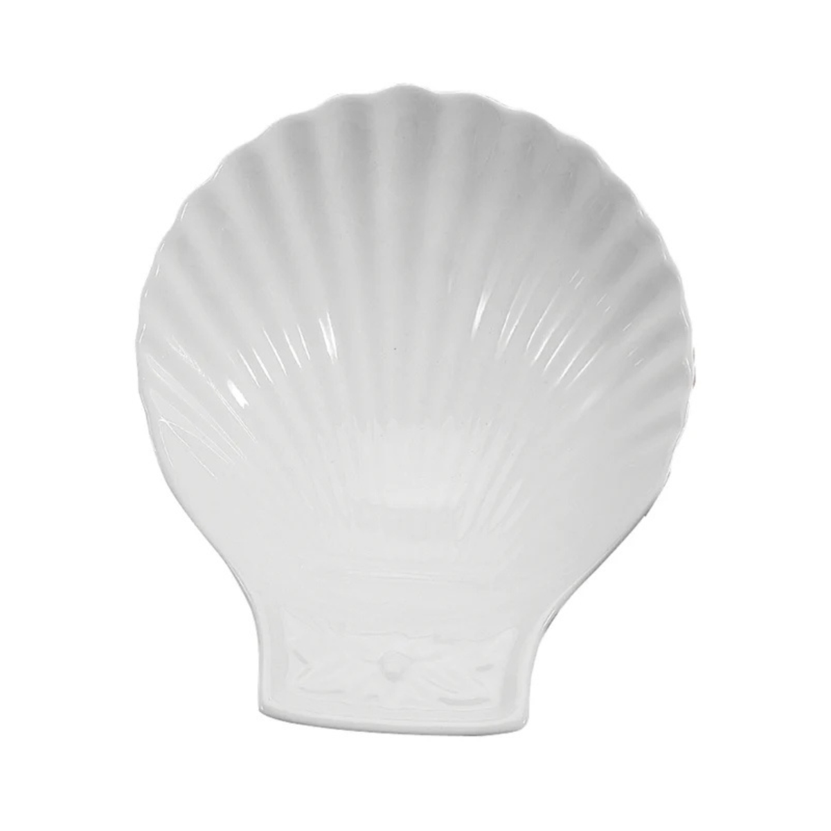 Plat coquille Saint-Jacques en porcelaine 17 cm – BIA