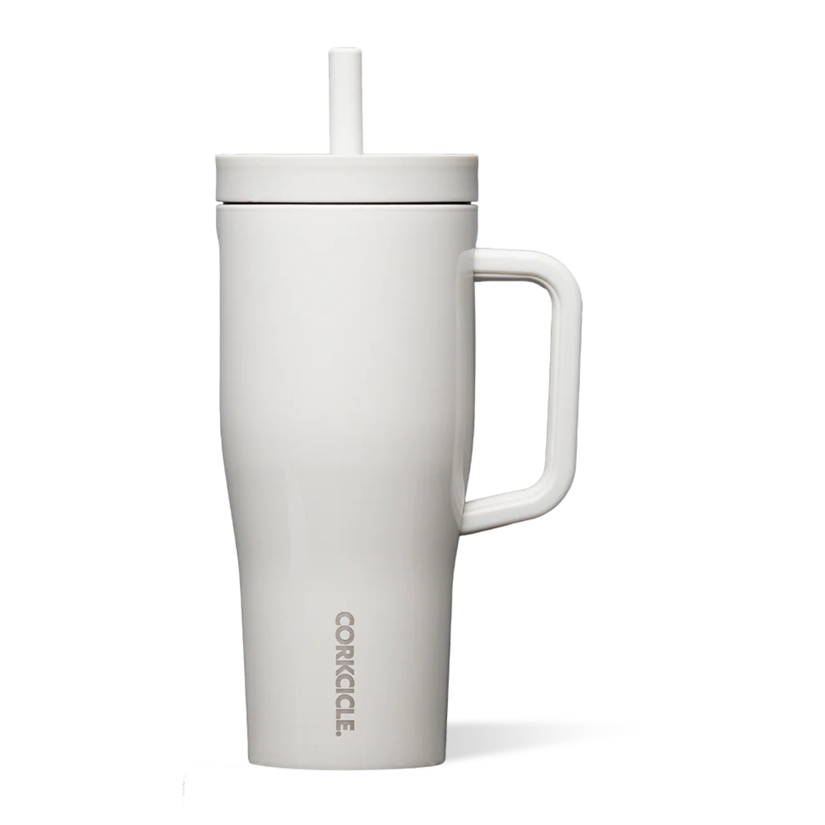 bouteille isotherme corkcicle 650 ml vue complète avec poignée
