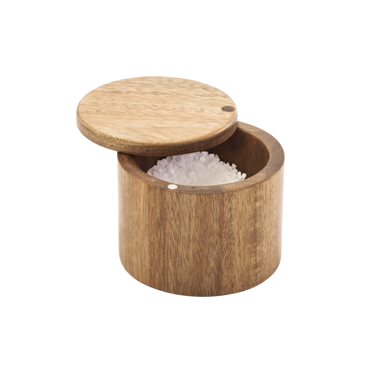 Boîte à sel en bois d'acacia 3,5 po – Natural Living
