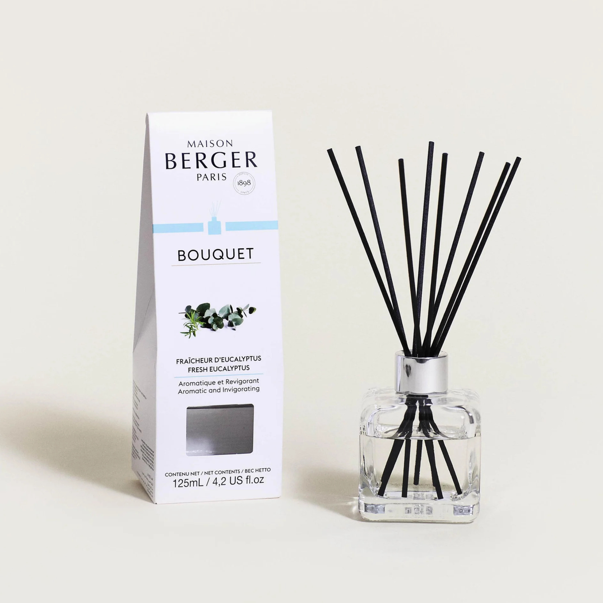 Bouquet parfumé eucalyptus 100 ml – Maison Berger