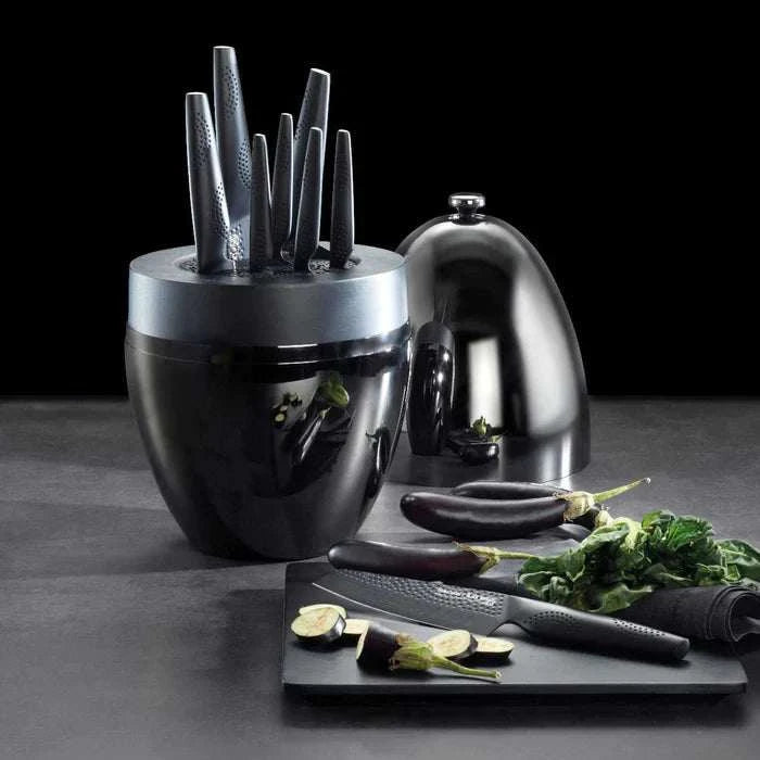 Personnalisation pour bloc à couteaux 9 pièces THE EGG iD3® BLACK SAMURAI™ - Cuisine::pro® - Eugène Allard