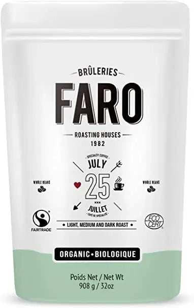 Café Espresso biologique Juillet 908g - Faro Faro