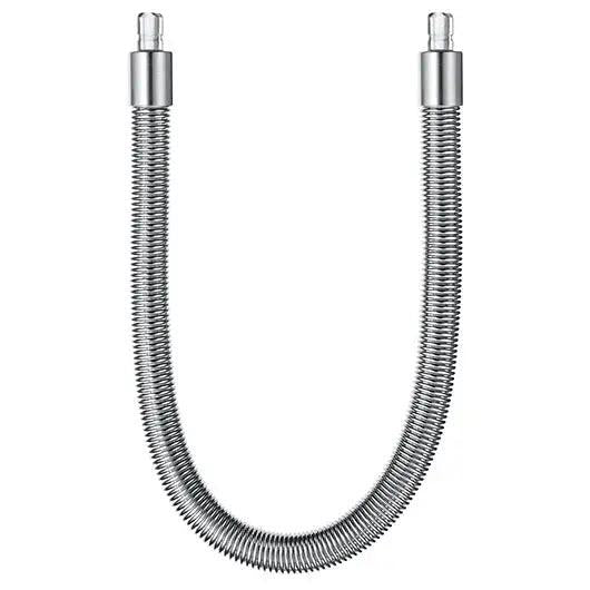 Tuyau à lait en acier inoxydable HP3 pour machine à café JURA avec ressort de protection