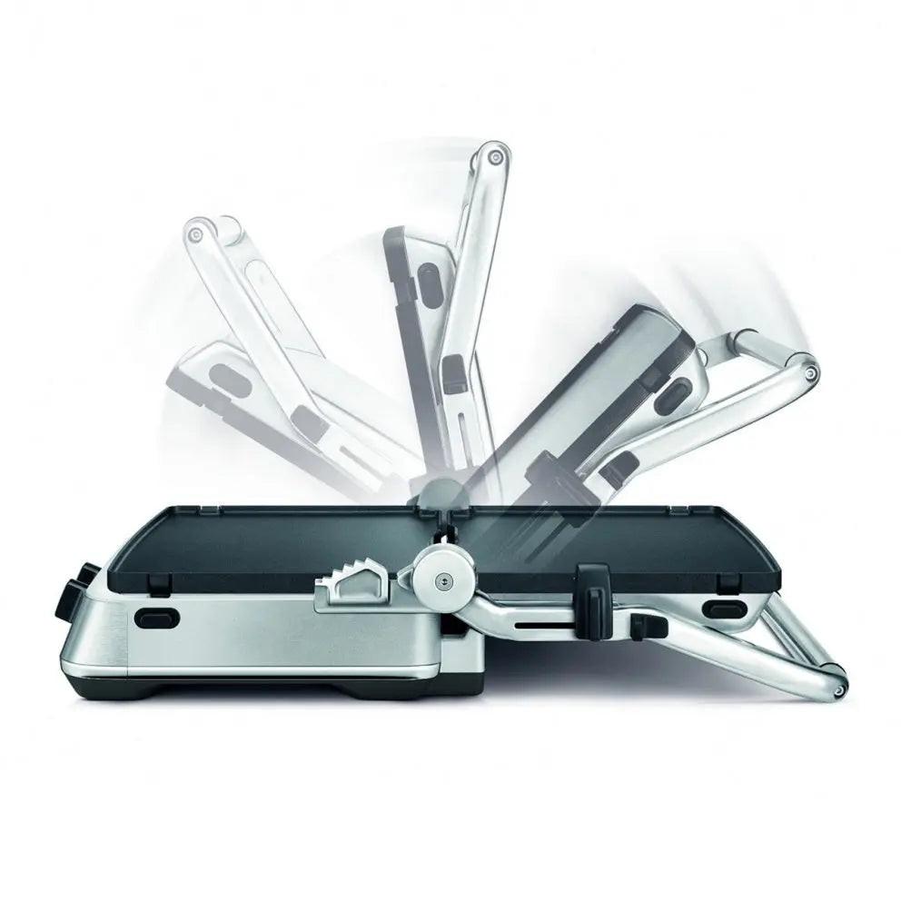 Presse-panini Sear & Press Breville gril électrique ajustable avec plaques céramiques réversibles pour paninis, steaks, hamburgers et gaufres